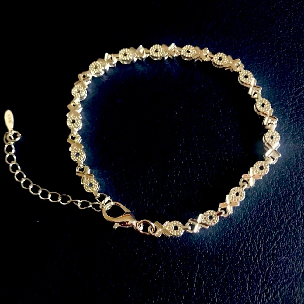 XOXO bracelet sterling silver